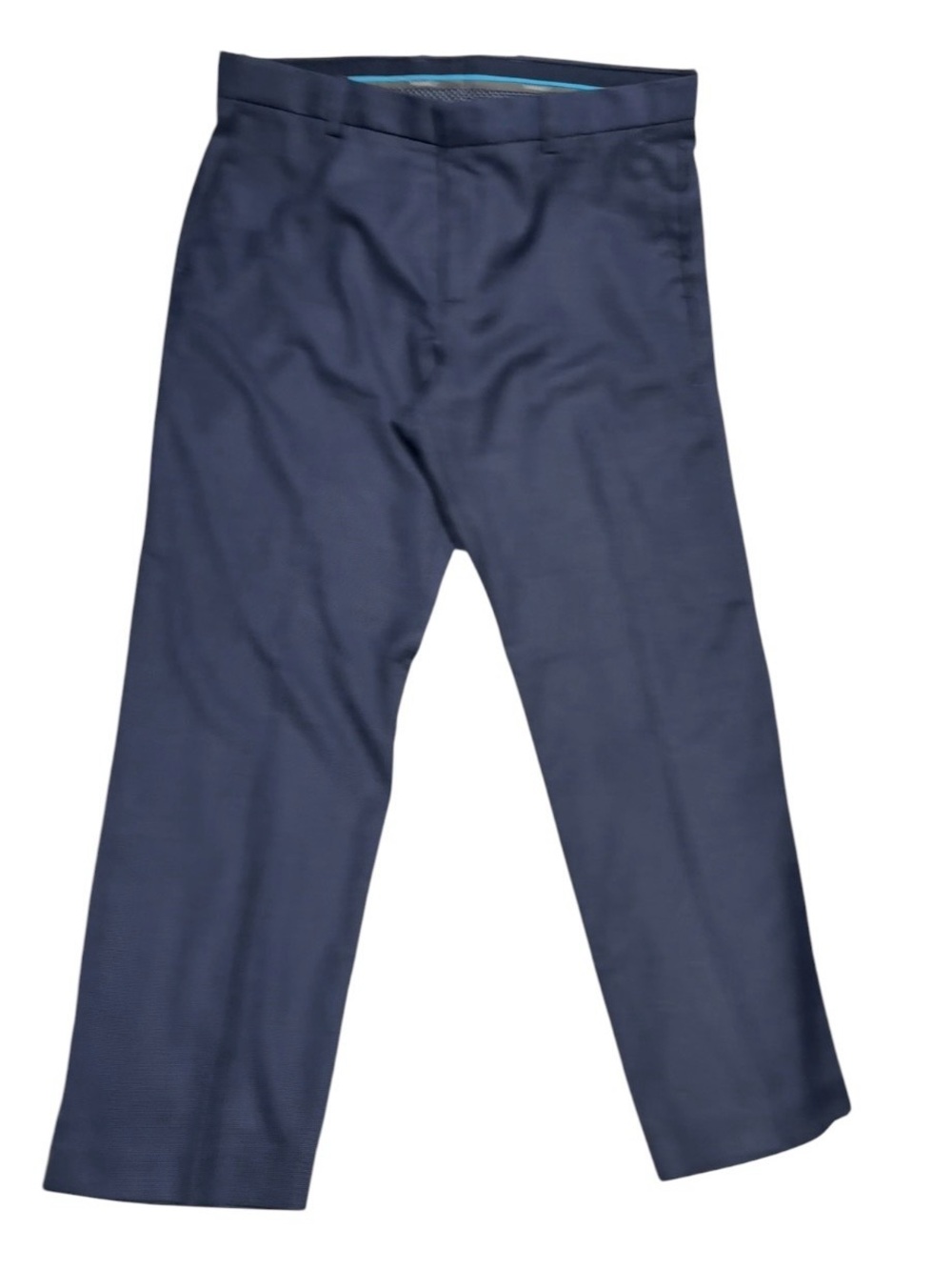 Savane Navy Dress Pants with Teal Accent